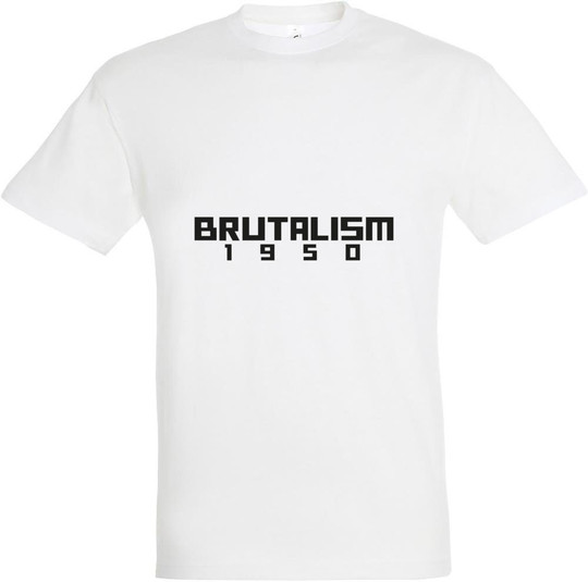 Needen 11380-N2LBT-F - T-shirt Graphique Brutalisme Homme Femme