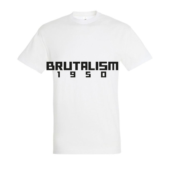 Needen 11380-N2LBT-F - T-shirt Graphique Brutalism Front