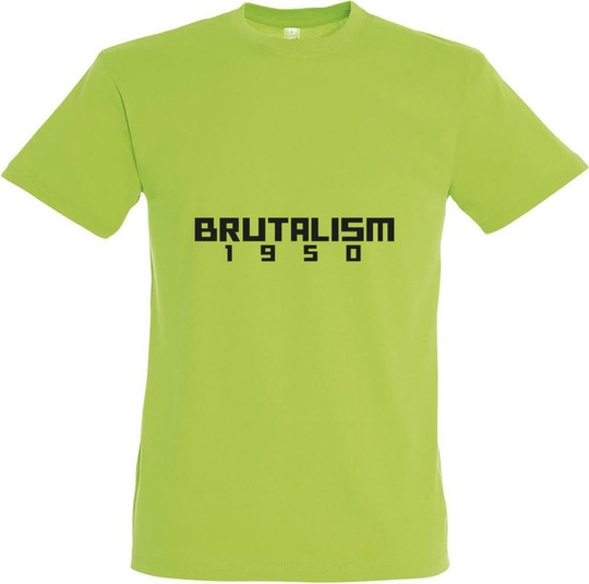 Needen 11380-N2LBT-F - Brutalism Graphic T-shirt for Men and Women