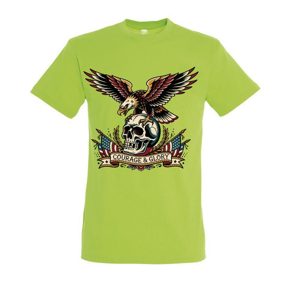 Needen 11380-N2LGR-F - T-Shirt Courage and Glory Front