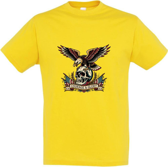 Mut und Ruhm Grafik-T-Shirt 11380-N2LGR-F