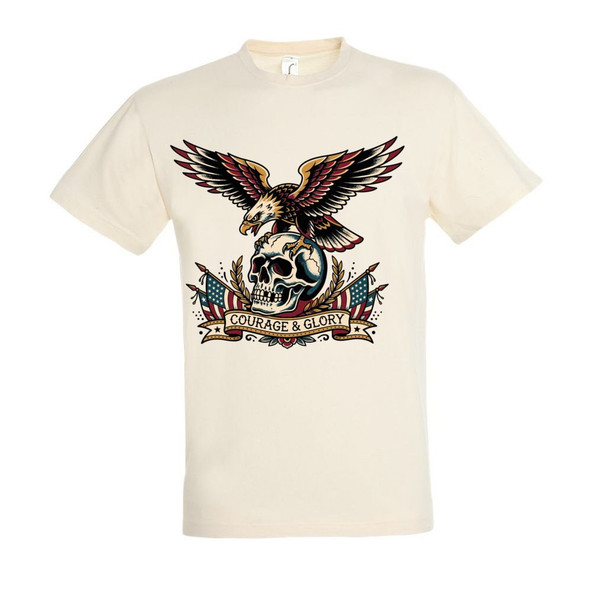 Needen 11380-N2LGR-F - T-Shirt Courage and Glory Front