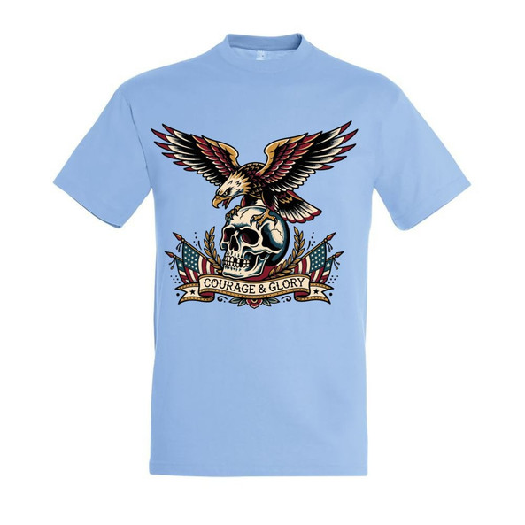 Needen 11380-N2LGR-F - T-Shirt Courage and Glory Front