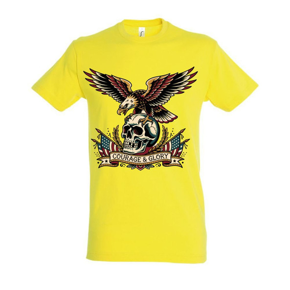 Needen 11380-N2LGR-F - T-Shirt Courage and Glory Front