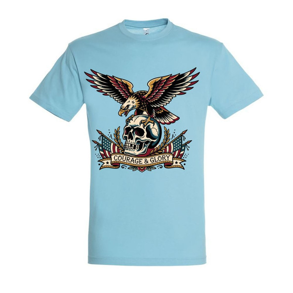 Needen 11380-N2LGR-F - T-Shirt Courage and Glory Front
