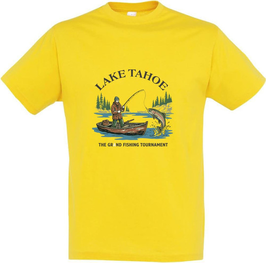 Needen 11380-N2LLK-F - Lake Front Design Baumwoll T-Shirt