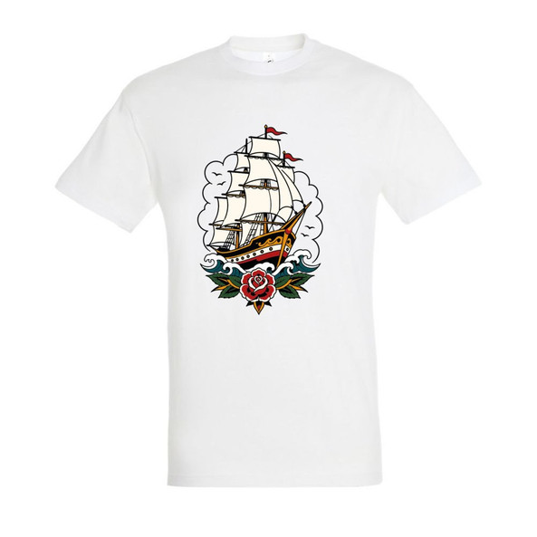Needen 11380-N2LSH-F - T-shirt Graphique 'Ship Front'