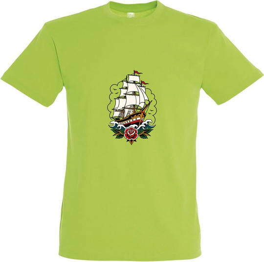 Needen 11380-N2LSH-F - Ship Front Graphic T-shirt