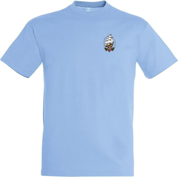 Needen 11380-N2LSH-F - T-Shirt mit Schiffsfront-Grafik