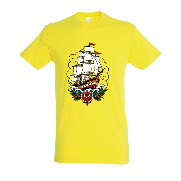 Needen 11380-N2LSH-F - Ship Front Graphic T-shirt