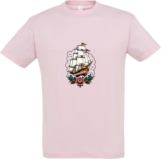 Laivan Keula -graafinen T-paita 11380-N2LSH-F
