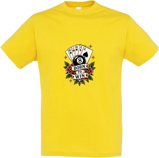 Needen 11380-N2LWN-F - Win Front bedrucktes Unisex T-Shirt