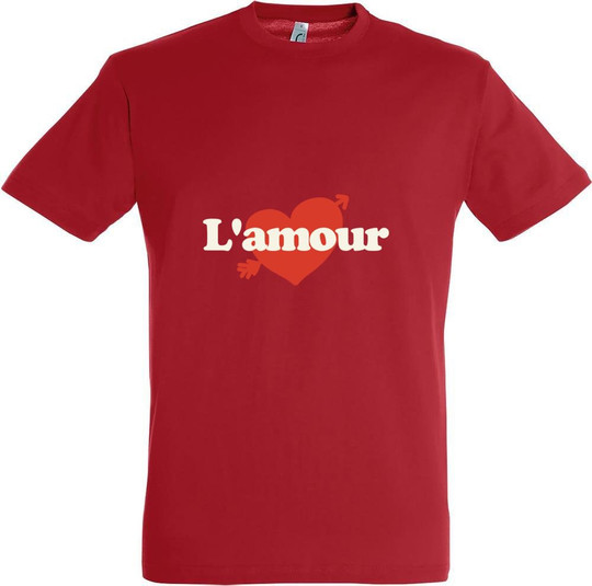 Needen 11380-N1DA-F - L'amour Design Unisex T-shirt