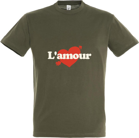 Needen 11380-N1DA-F - L'amour Design Unisex T-shirt