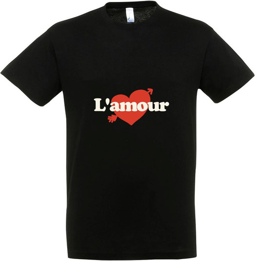 Needen 11380-N1DA-F - L'amour Design Unisex T-shirt