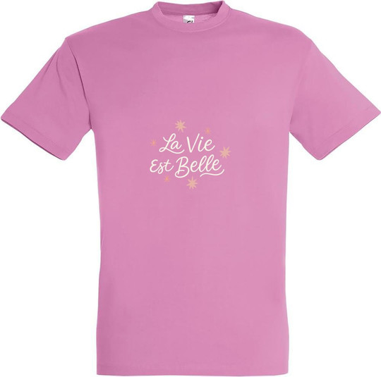 Needen 11380-N1DB-F - La vie est belle Graphic T-shirt