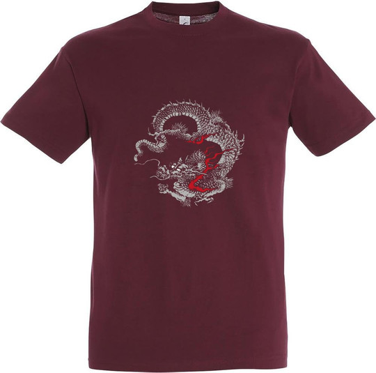 Needen 11380-N1DD-F - Drachen Grafik T-Shirt