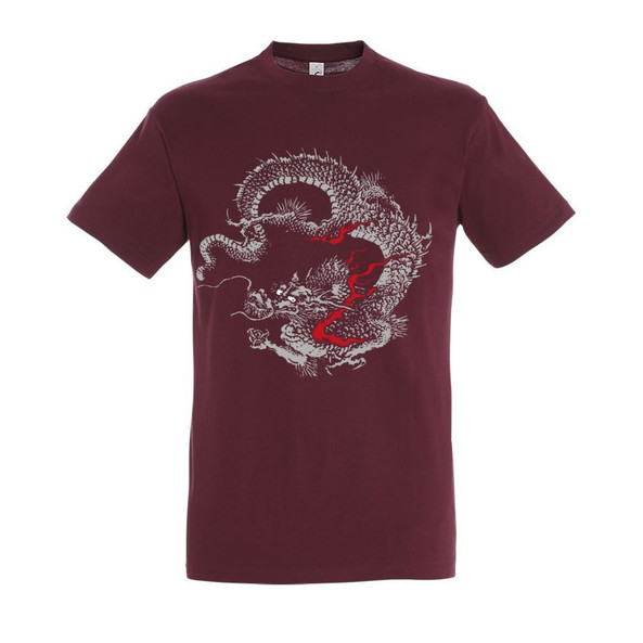 Needen 11380-N1DD-F - T-shirt Stampata Dragon Front