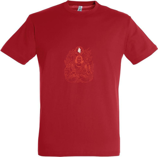 Needen 11380-N1DF-F - Fudo Front Grafik T-Shirt Bedruckt