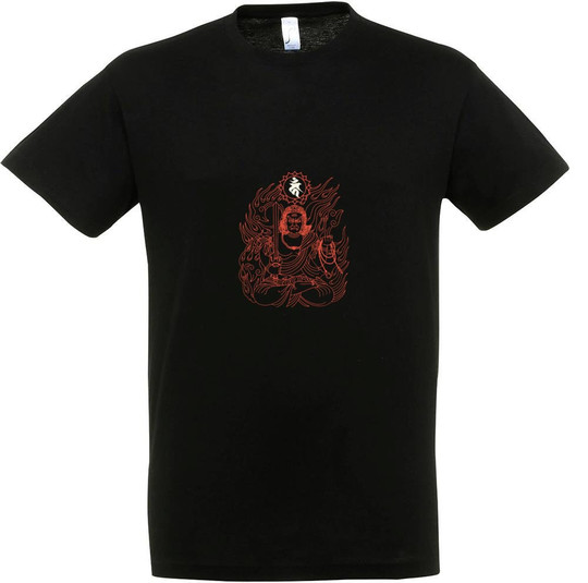 Needen 11380-N1DF-F - Fudo Front Graphic Printed T-shirt