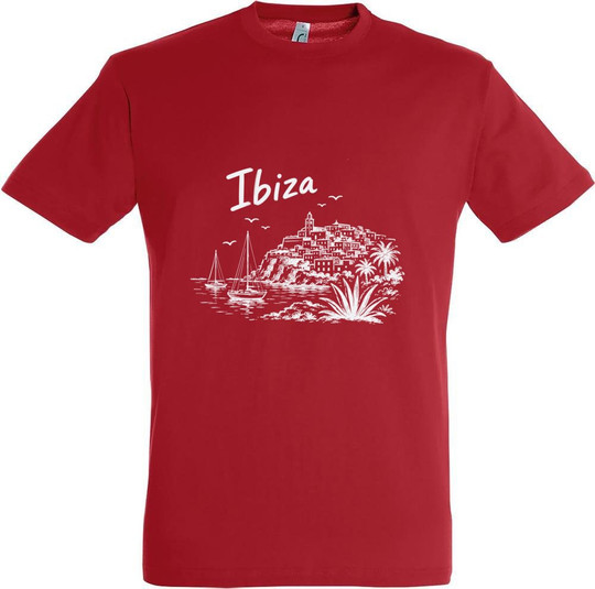 Needen 11380-N1DIZ-F - Ibiza Front Graphic T-shirt