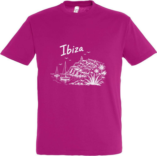 Needen 11380-N1DIZ-F - Ibiza Etugrafiikka T-paita