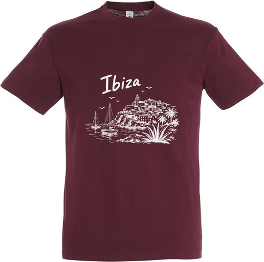 Ibiza Front Grafisch T-shirt 11380-N1DIZ-F