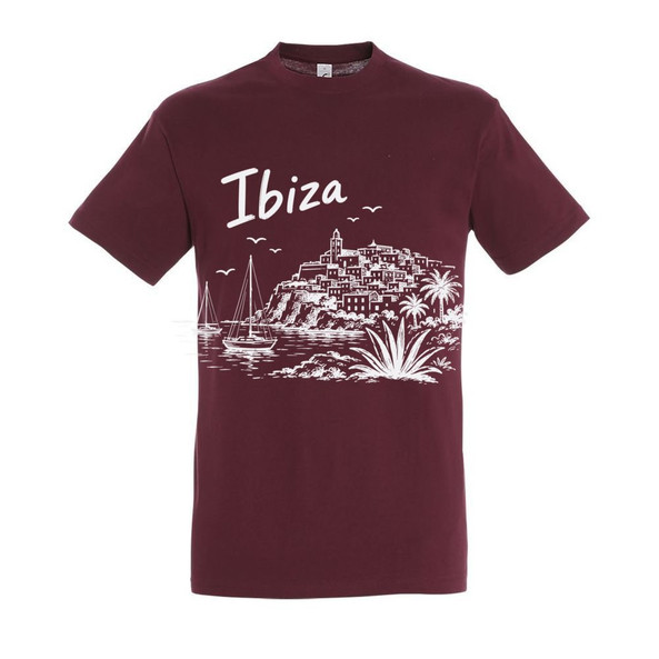 Needen 11380-N1DIZ-F - T-shirt Stampa Ibiza Front