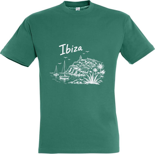 T-shirt graphique avant Ibiza 11380-N1DIZ-F