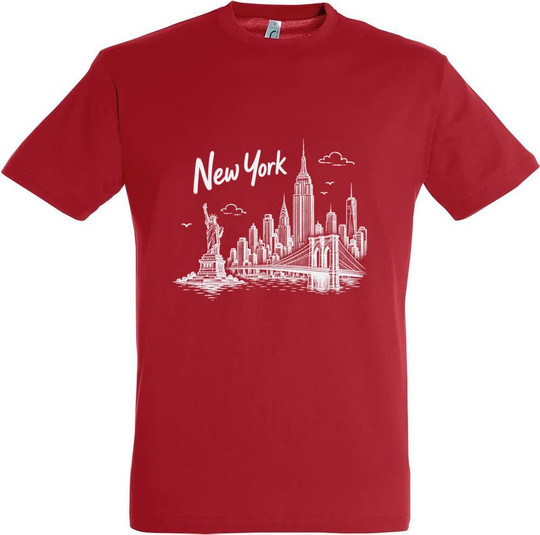 Needen 11380-N1DNY-F - New York Front Graphic T-shirt