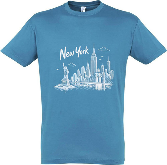 Needen 11380-N1DNY-F - New York Front Graphic T-shirt
