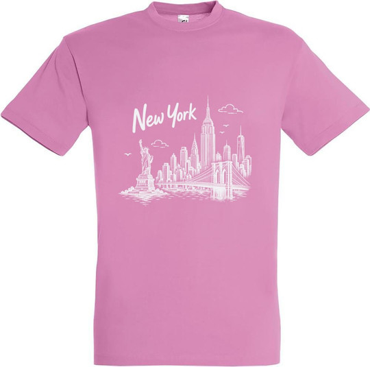Needen 11380-N1DNY-F - New York Front Graphic T-shirt