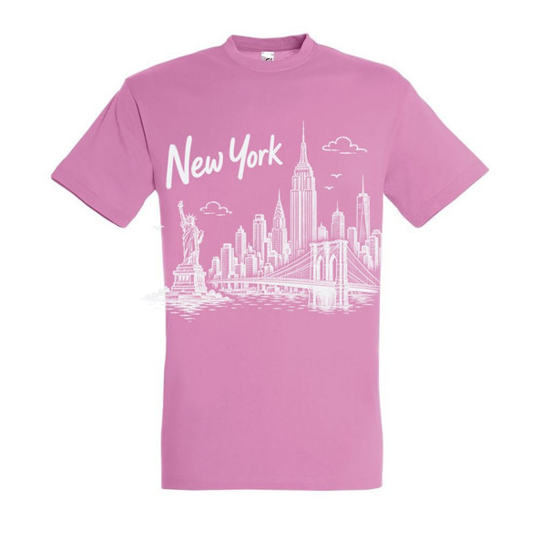 Needen 11380-N1DNY-F - Tryckt New York Front T-shirt