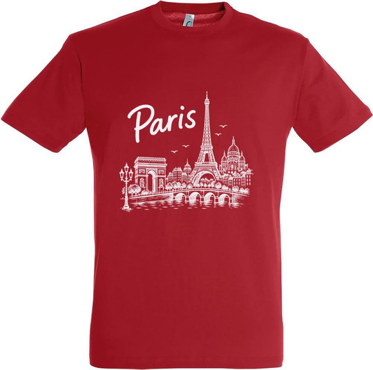 Needen 11380-N1DPR-F - Paris Front Design T-shirt