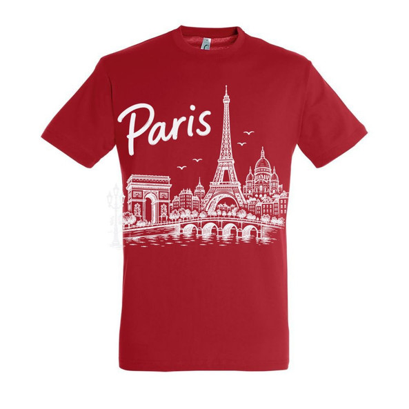 Needen 11380-N1DPR-F - T-Shirt Paris Front