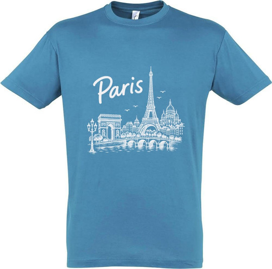 Needen 11380-N1DPR-F - Paris Front Design T-shirt