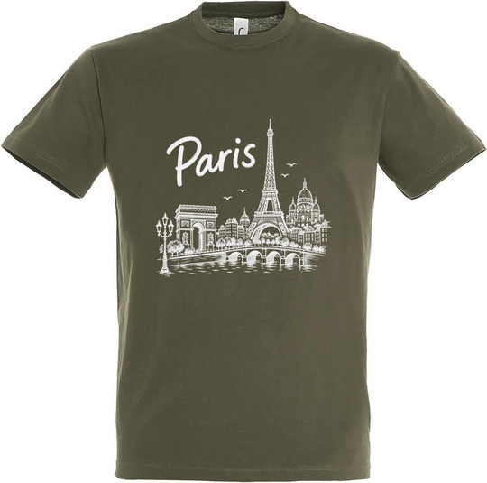 Needen 11380-N1DPR-F - Paris Front Design T-shirt