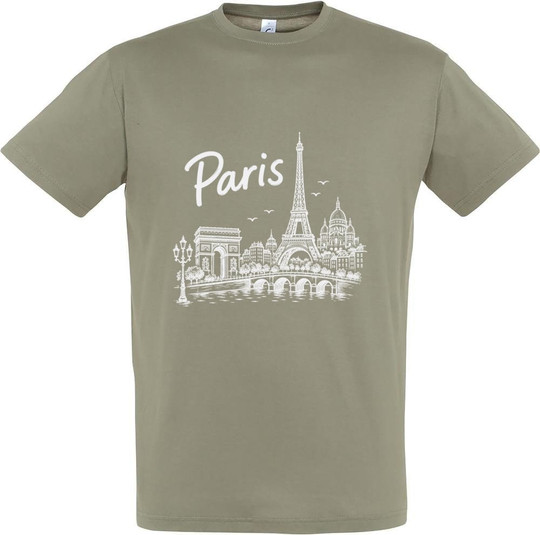 Paris Front Design T-shirt 11380-N1DPR-F