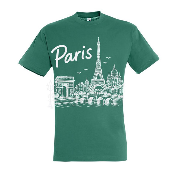 Needen 11380-N1DPR-F - T-shirt Imprimé Paris Front