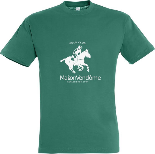 T-shirt Polo Club Imprimé 11380-N1DPL-F
