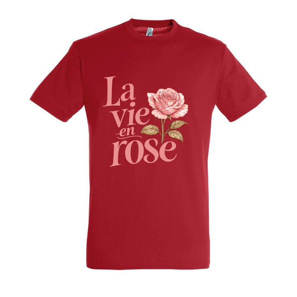 Needen 11380-N1DRS-F - T-Shirt La vie en rose Front
