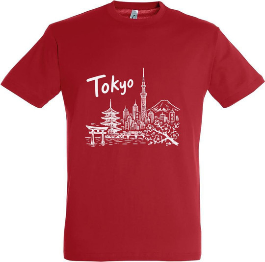 Needen 11380-N1DTK-F - Tokyo Front Graphic T-shirt