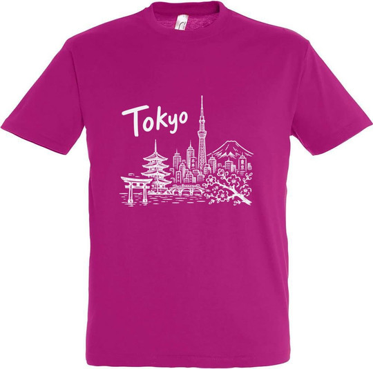Needen 11380-N1DTK-F - T-shirt Imprimé Tokyo Front