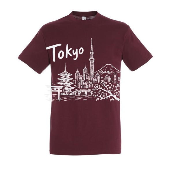 Needen 11380-N1DTK-F - T-shirt Tokyo Front con Design