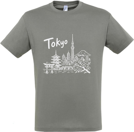 Tokyo Front Graphic T-shirt 11380-N1DTK-F