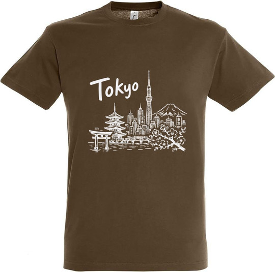 Needen 11380-N1DTK-F - T-Shirt mit Tokyo Front Design