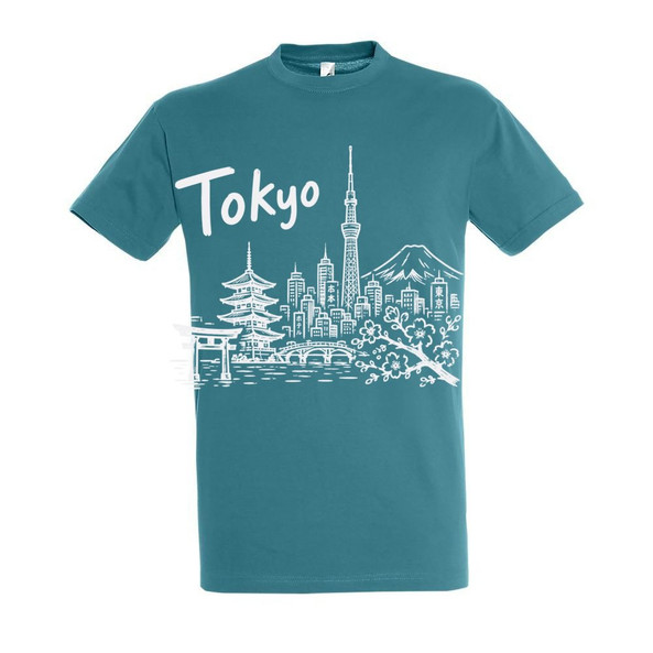 Needen 11380-N1DTK-F - Tokyo Front Design T-paita