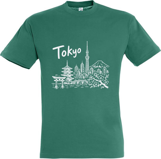 T-shirt Imprimé Tokyo Front 11380-N1DTK-F