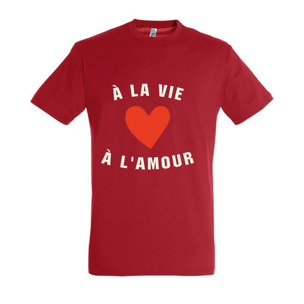 Needen 11380-N1DV-F - T-Shirt À la vie à l'amour Front