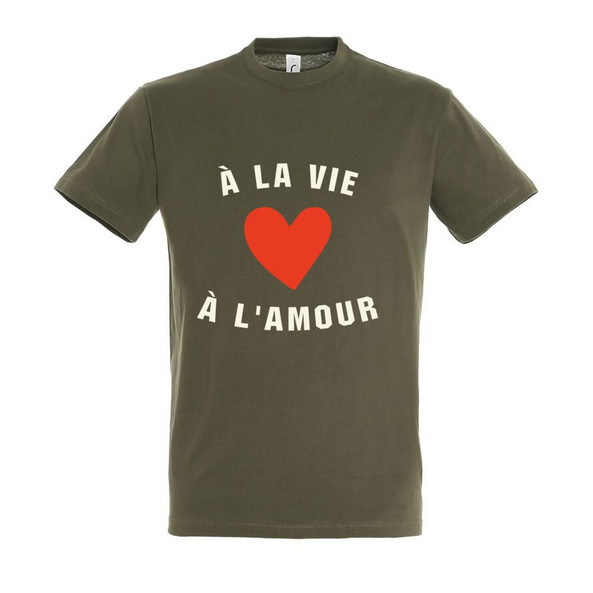 Needen 11380-N1DV-F - T-Shirt À la vie à l'amour Front
